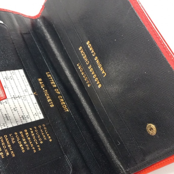 Vintage West Germany Travel Wallet - Picture 5 of 6